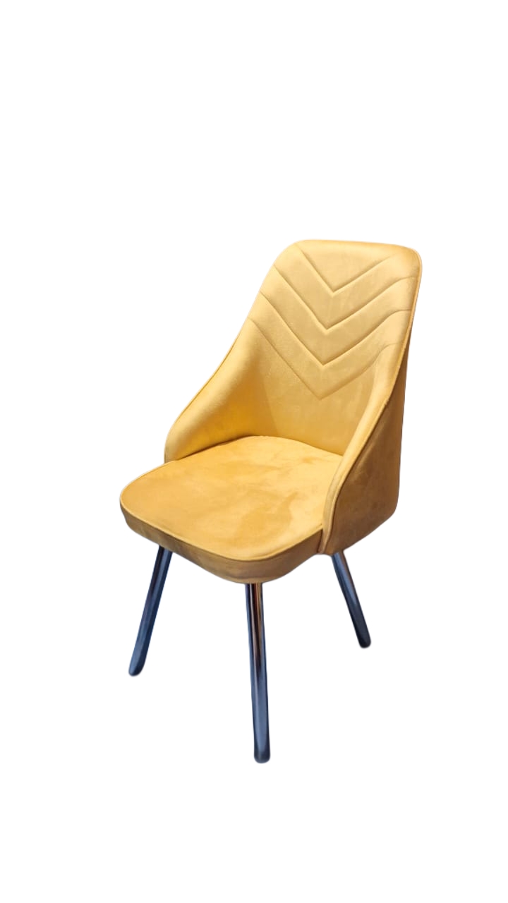 Yellow Gold Lounge Chair