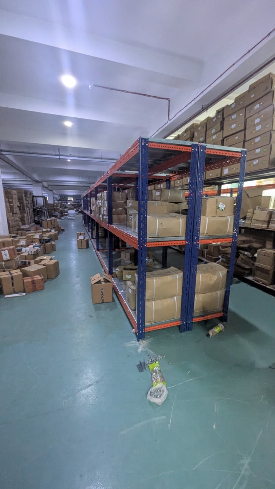 Industrial Metal Longspan Shelving Unit