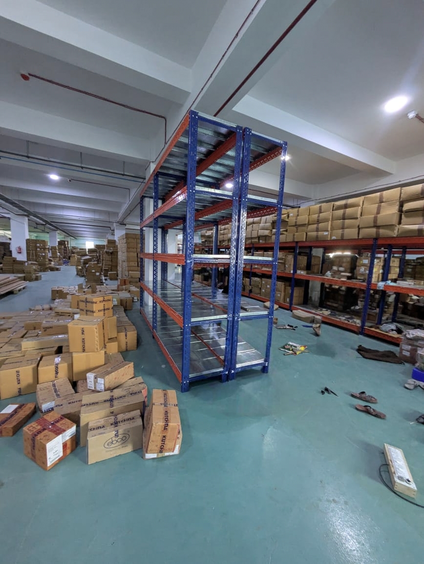 Multi-Tier High-Bay Industrial Storage Racks