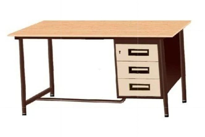 Premium Executive Office Desk with Side Drawers